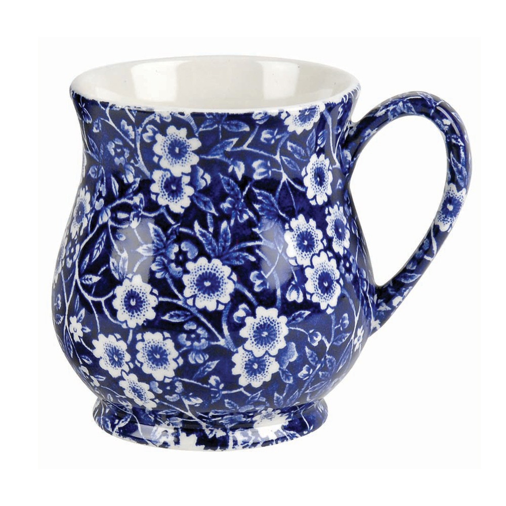 Burleigh Blue Calico Sandringham Mug 284ml